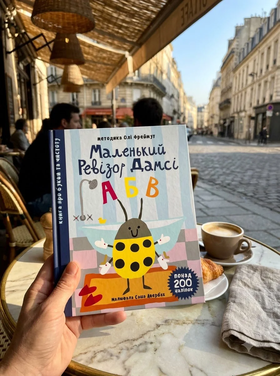 Маленький ревізор Дамсі. «АБВ» — Книги з наліпками