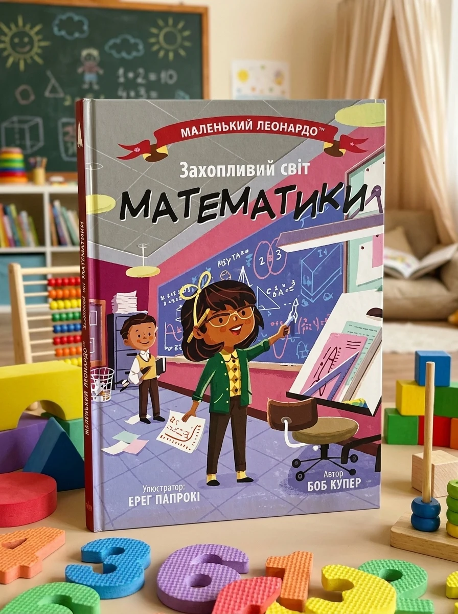 Маленький Леонардо Захопливий світ математики — Дитяча література