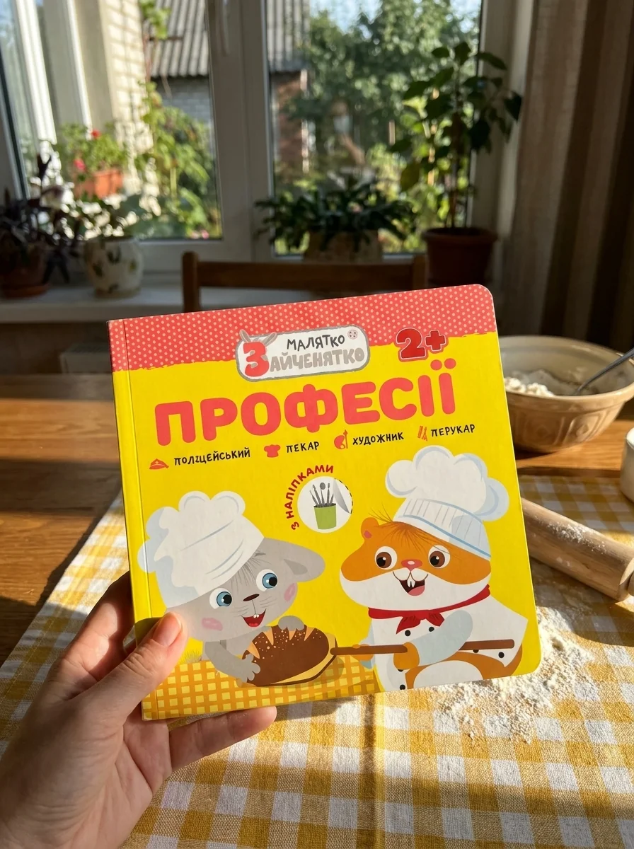 Малятко-зайченятко. Професії — Книги
