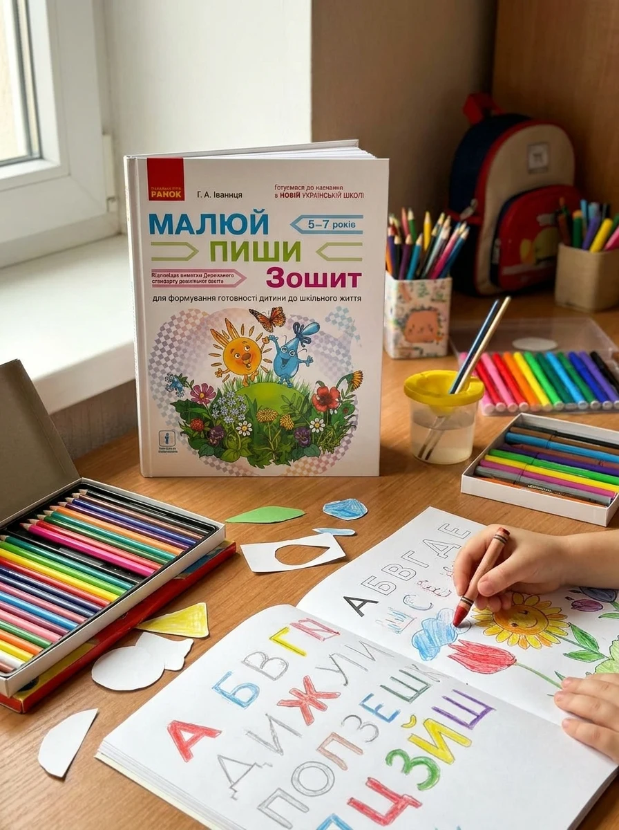 Малюй. Пиши. Зошит для дітей 5-7 років — Дитяча література