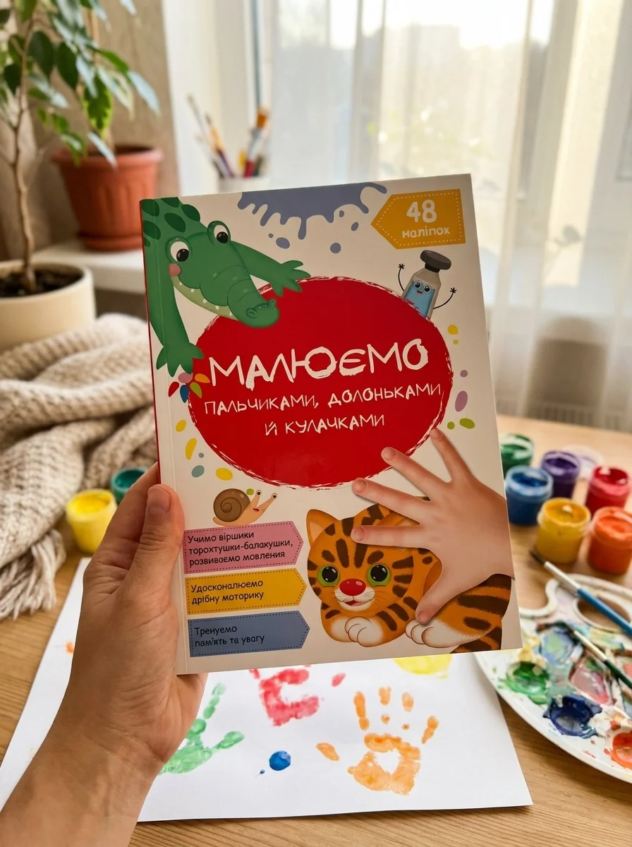 Малюємо пальчиками — Дитяча література