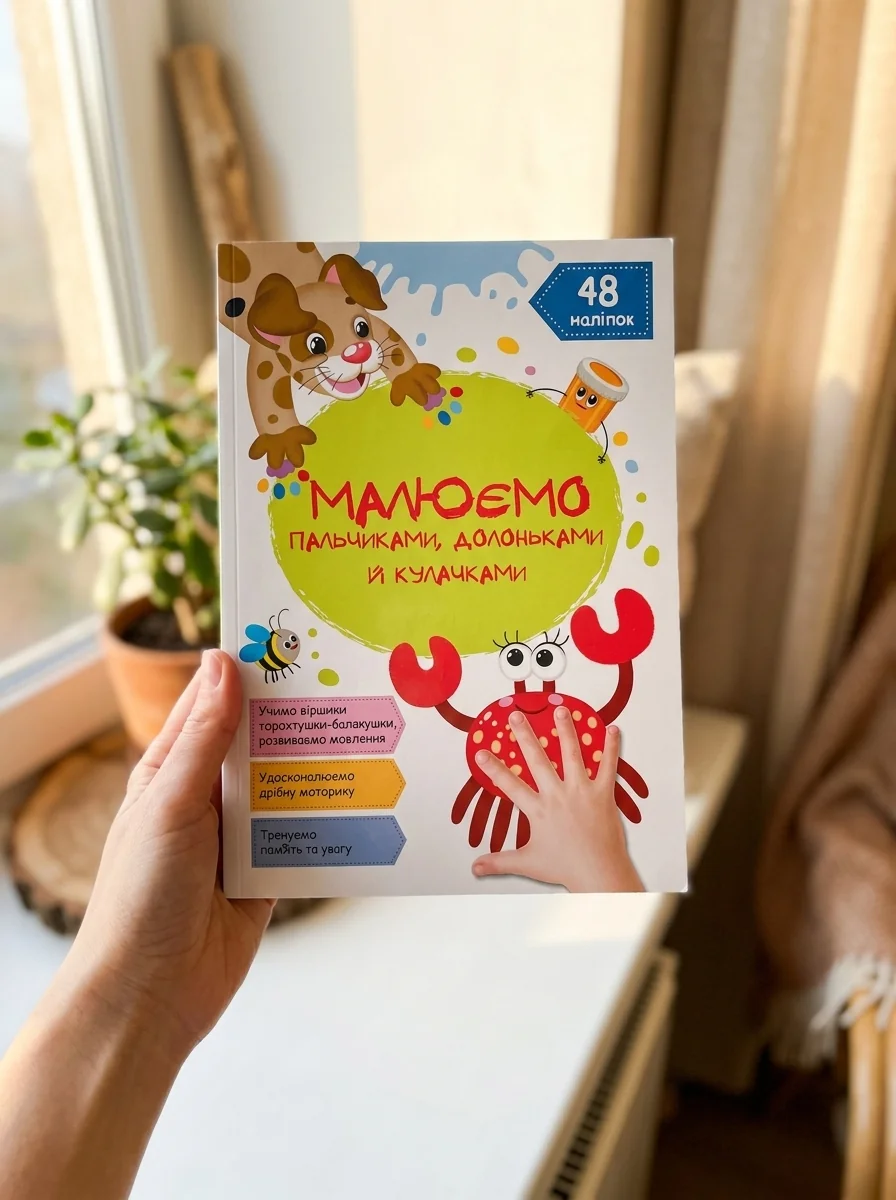 Малюємо пальчиками — Дитяча література