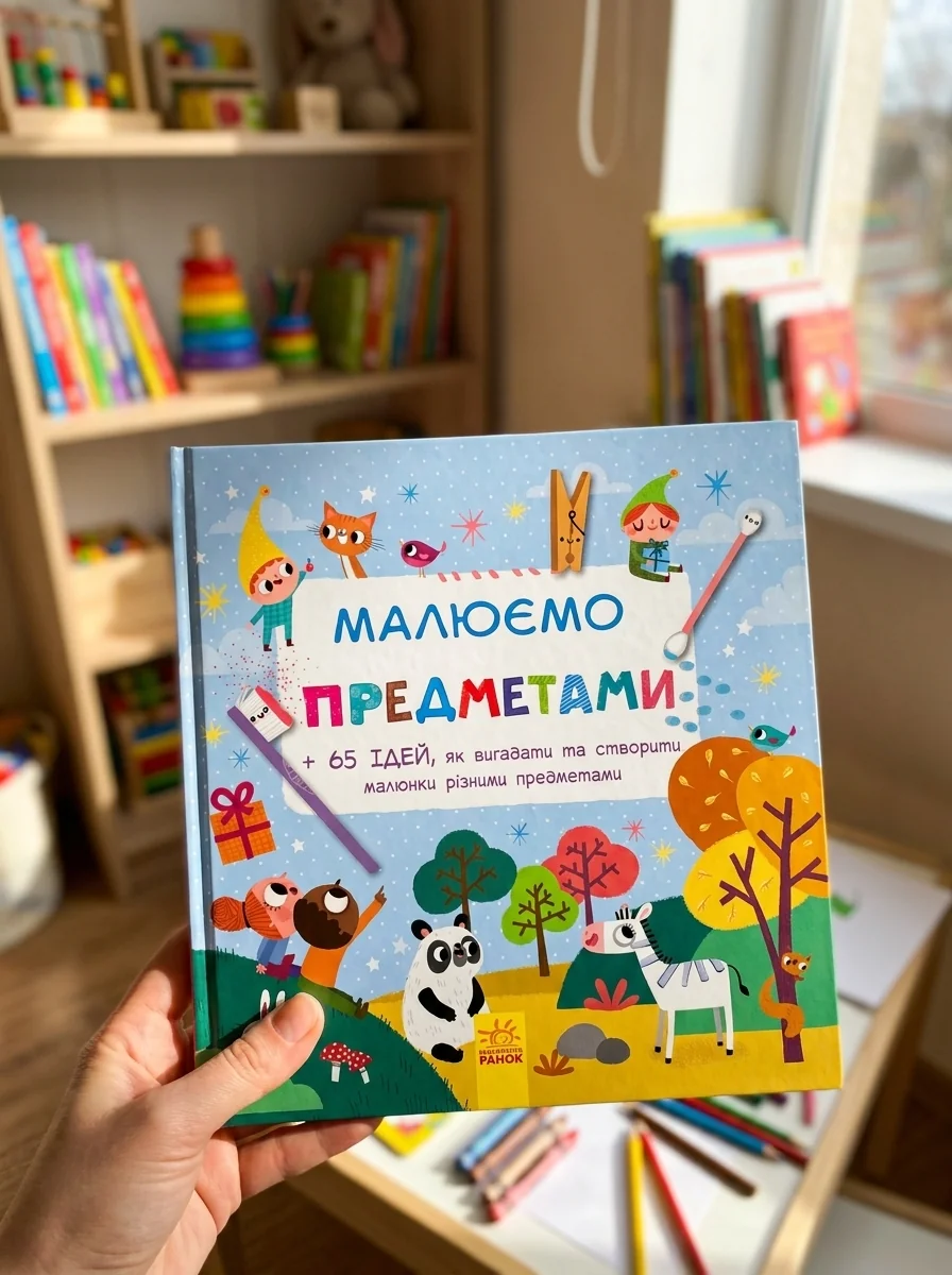 Малюємо предметами — Дитяча література
