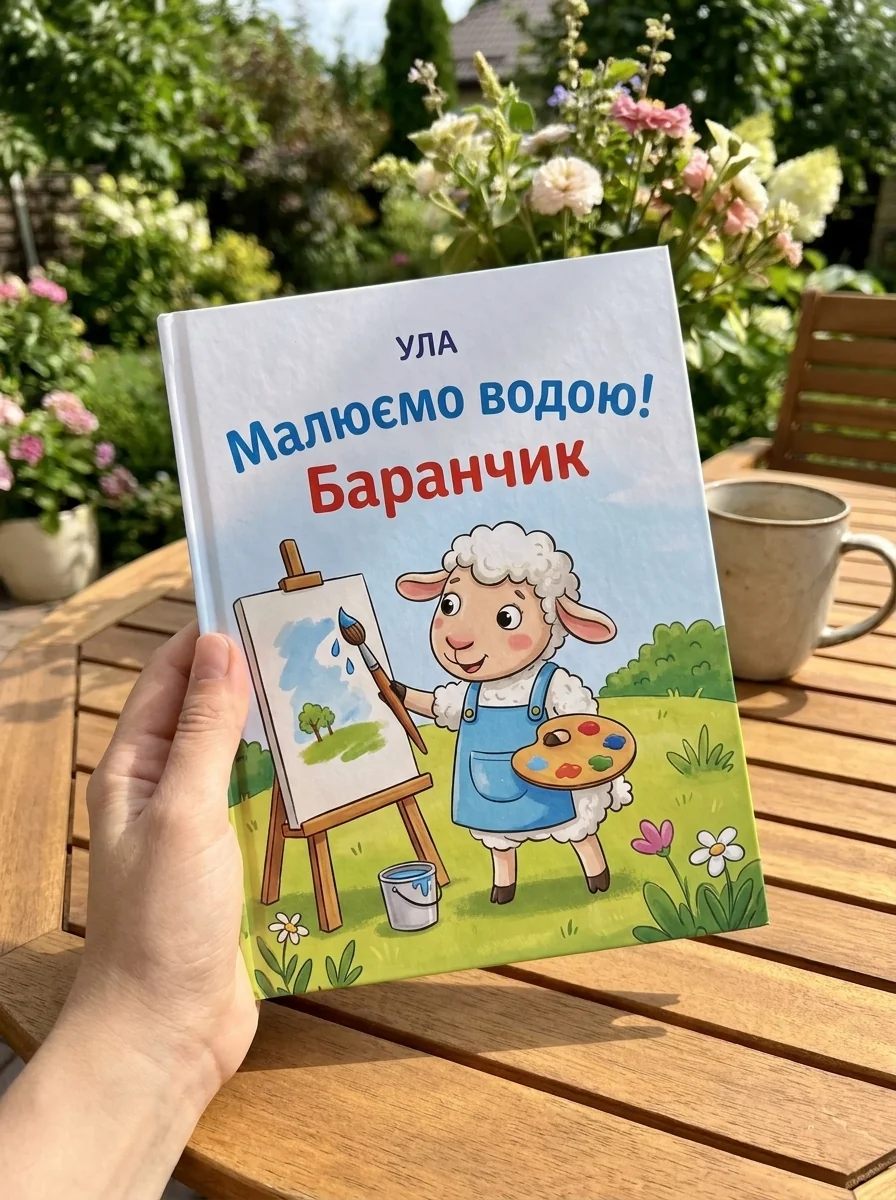 Малюємо водою! Баранчик — фото 2