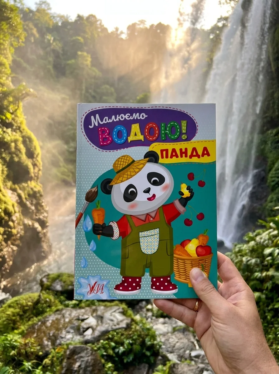 Малюємо водою! Панда — фото 2