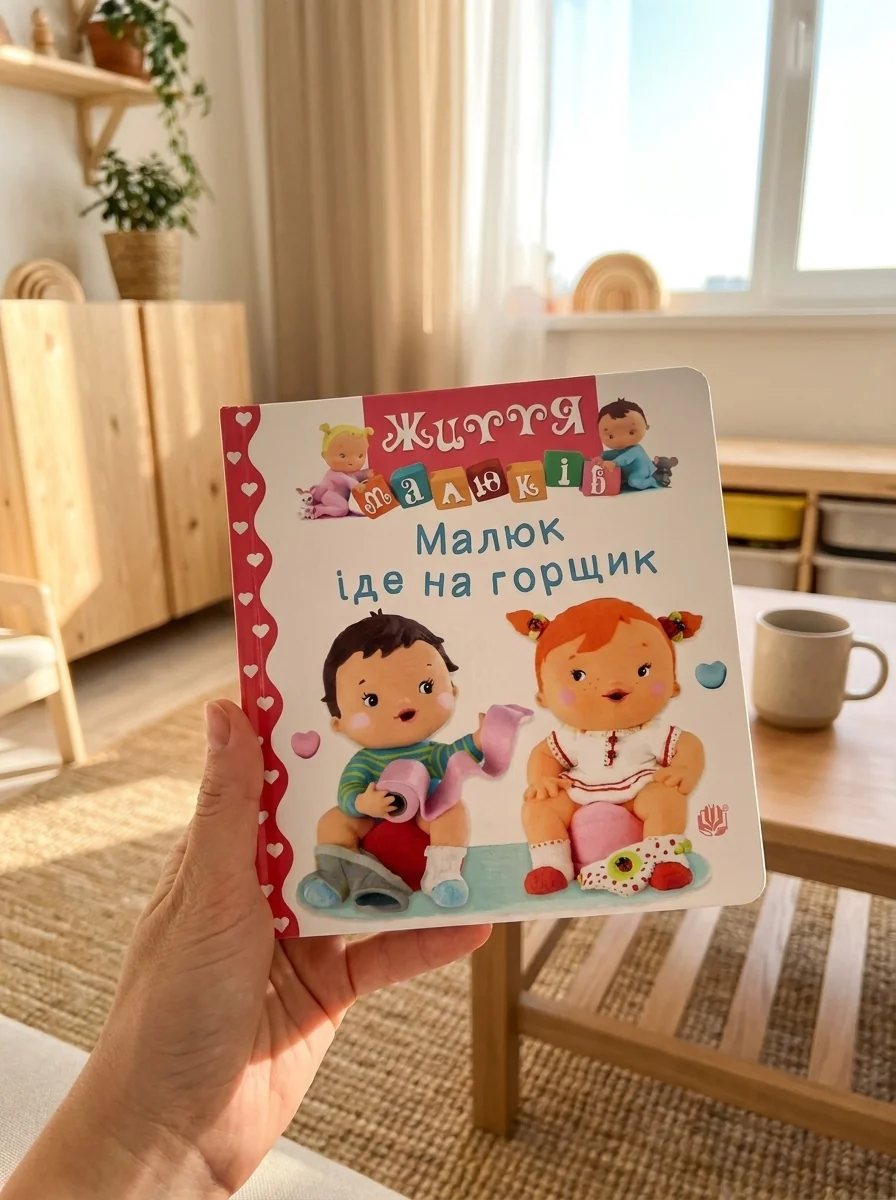 Малюк іде на горщик — Книги для малят