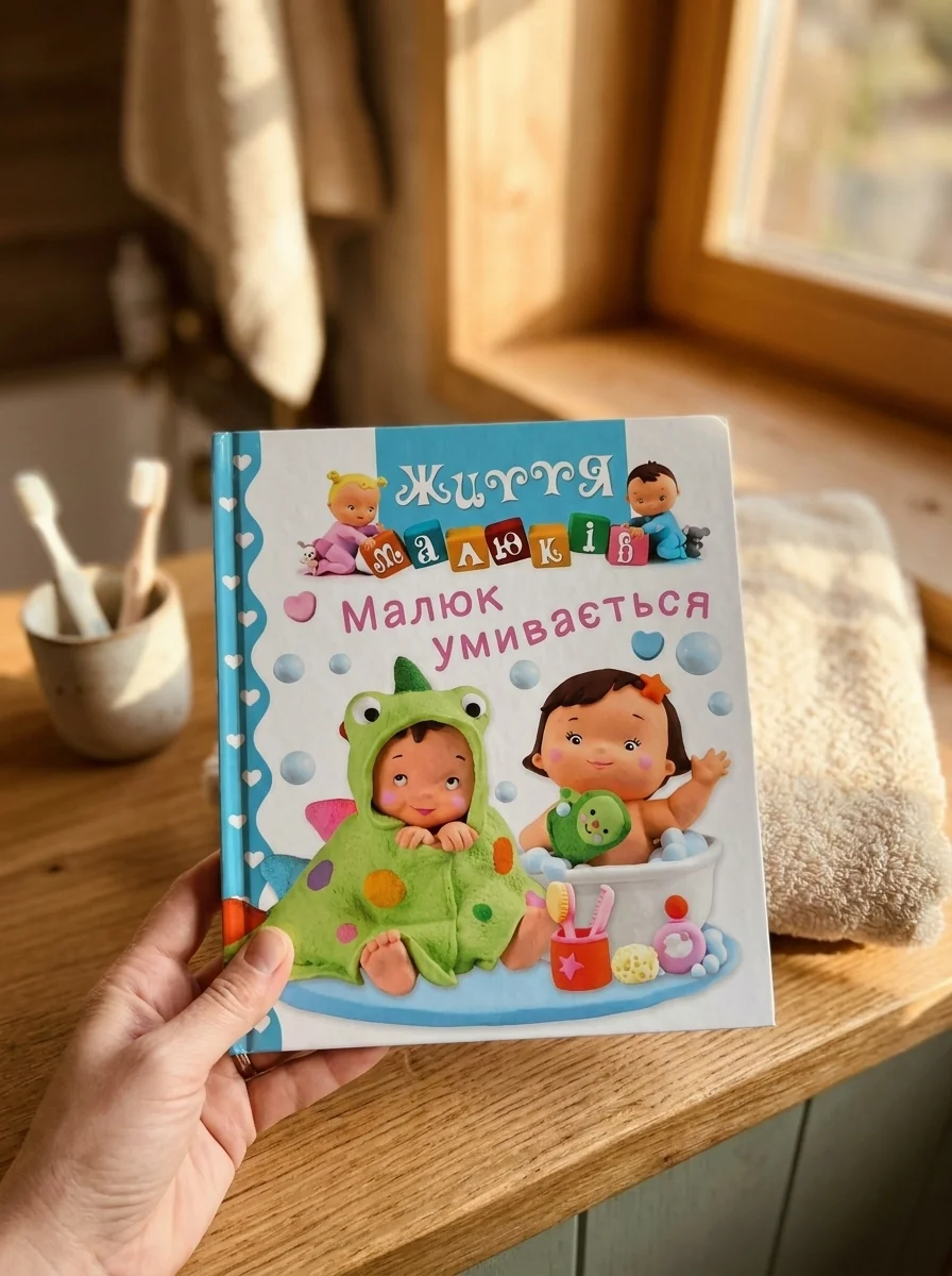 Малюк умивається — Книги для малят
