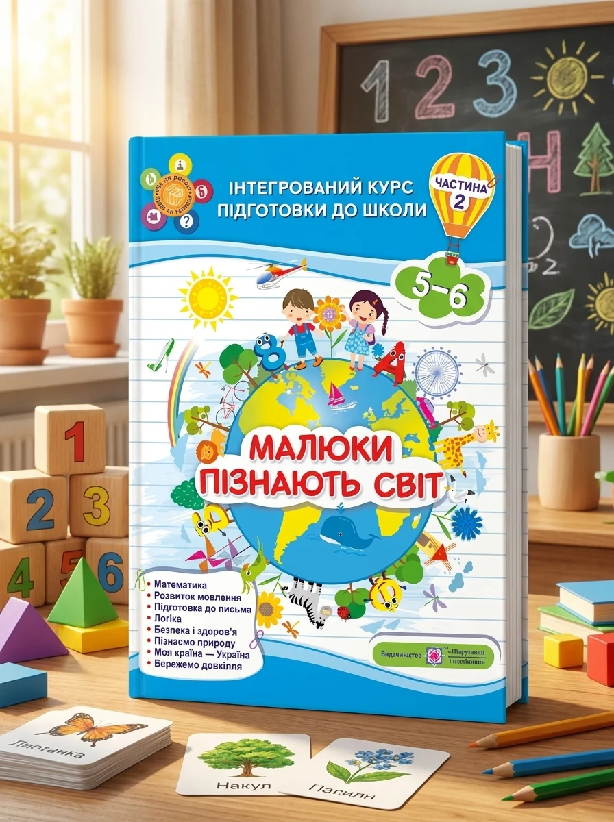 Малюки пізнають світ. Інтегрований курс підготовки до школи. 5-6 років. Частина 2 — Дитяча література