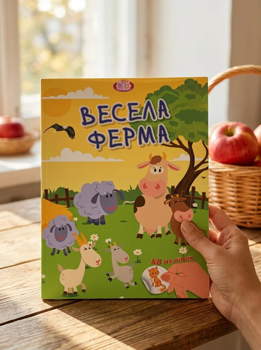 Малюки-розумнички. Весела ферма — Дитяча література