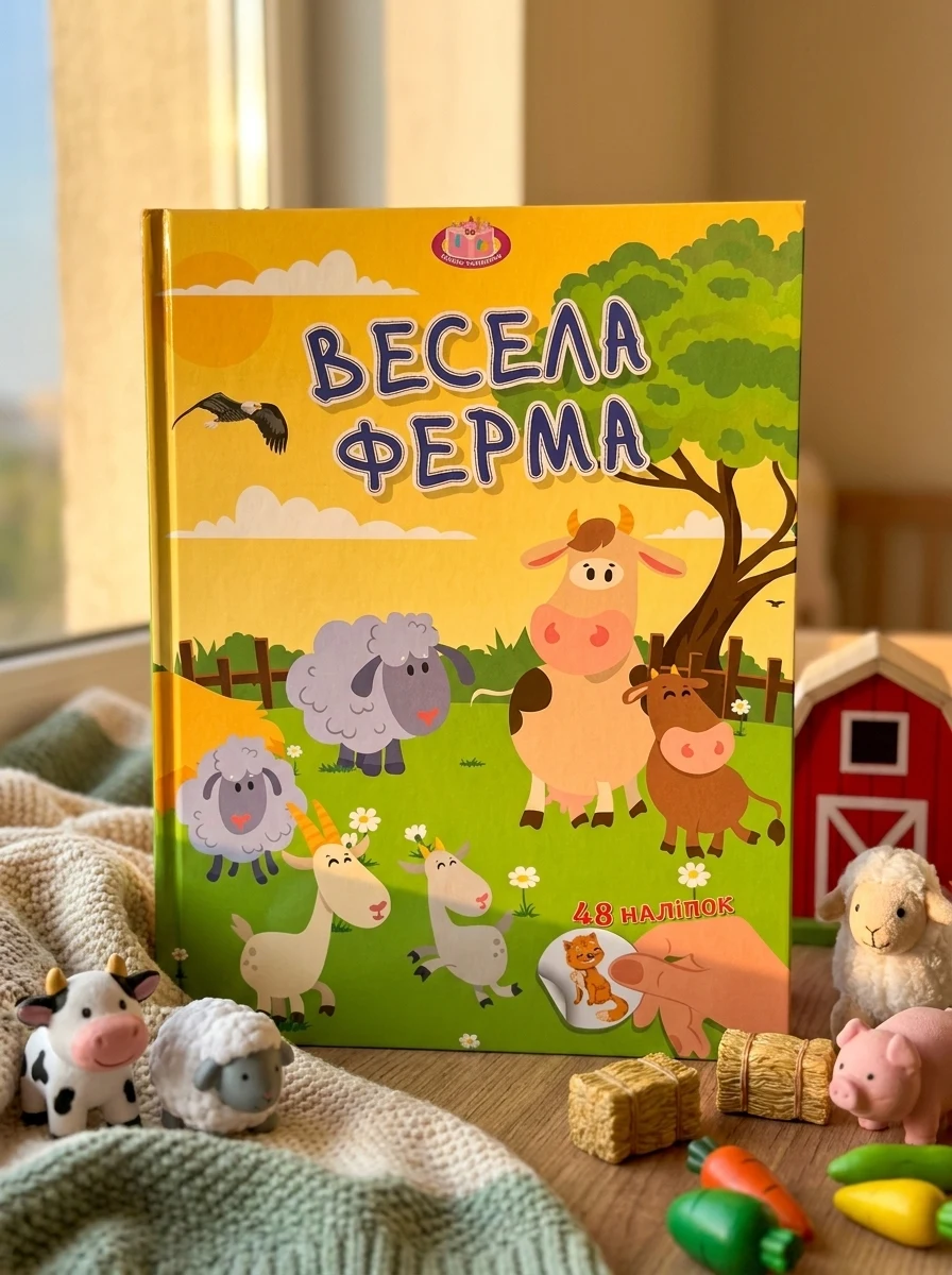 Малюки-розумнички. Весела ферма, — Дитяча література