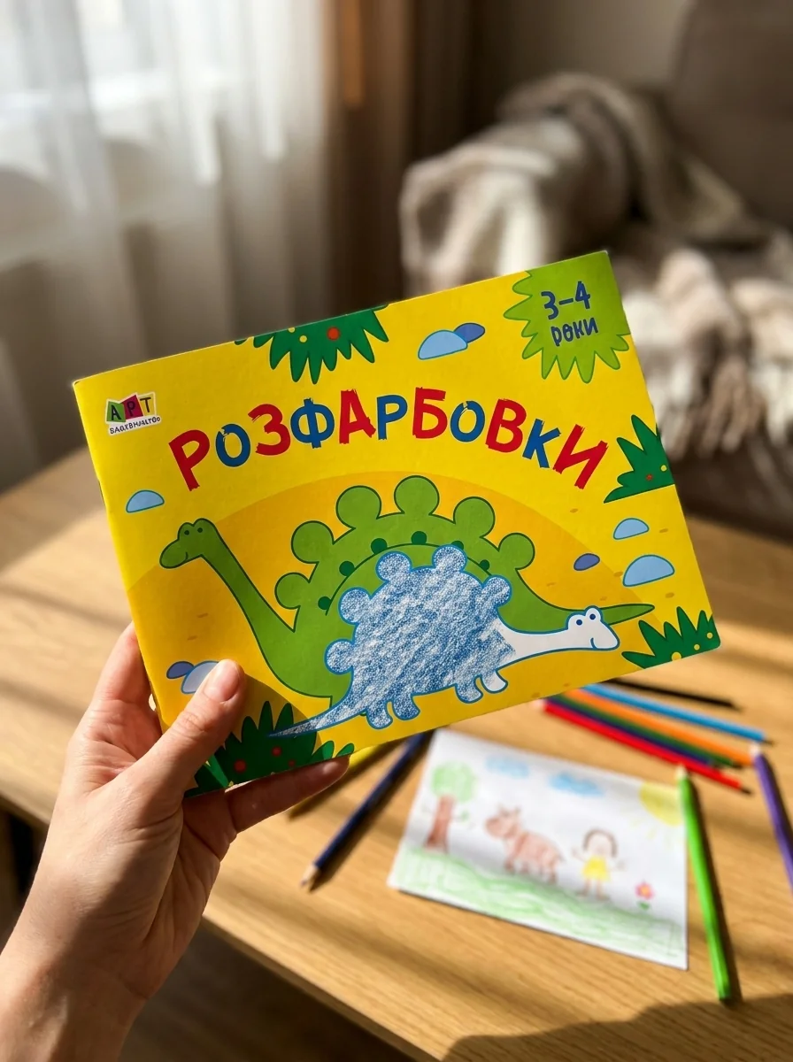 Малювалка для найменших: Розфарбовки №2 — Дитяча література