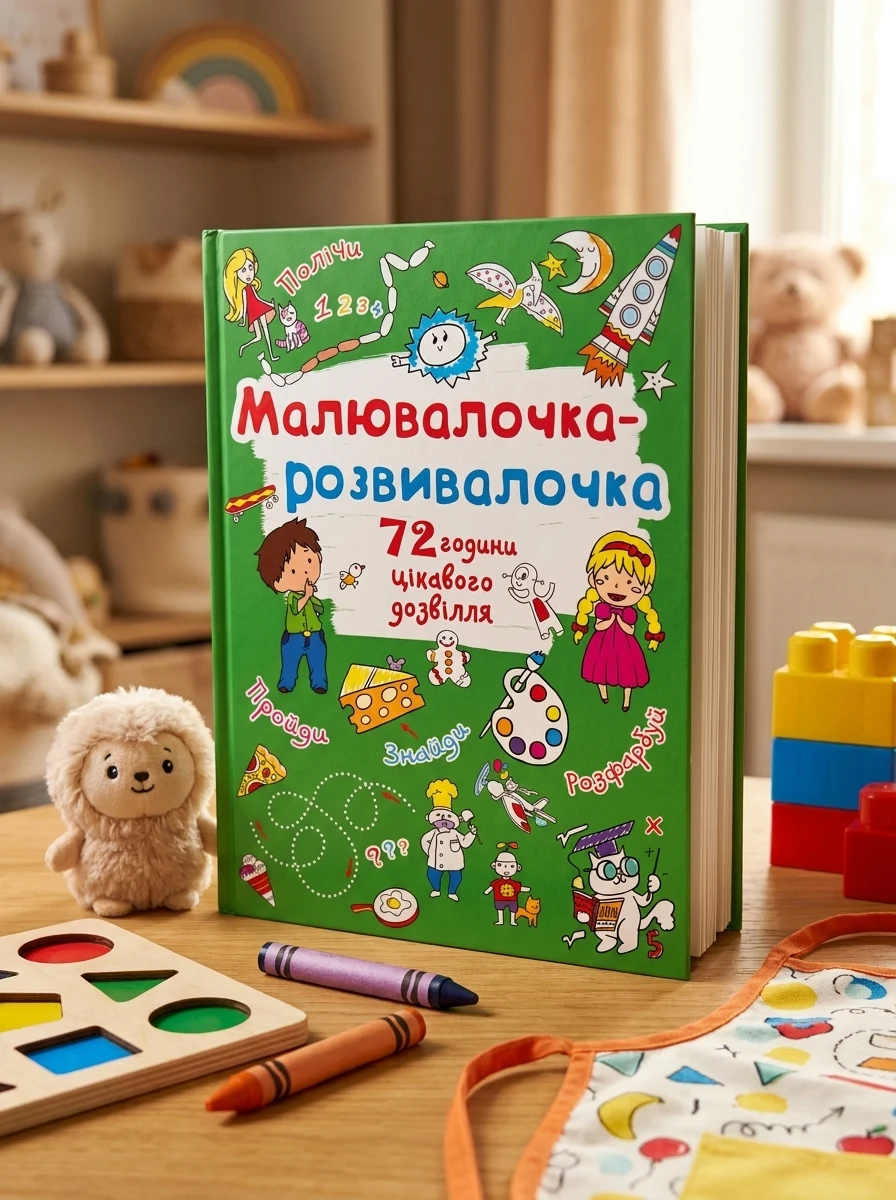 Малювалочка-розвивалочка. Пухнастик — Дитяча література