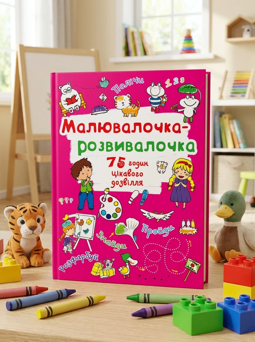 Малювалочка-розвивалочка. Тигреня — Дитяча література