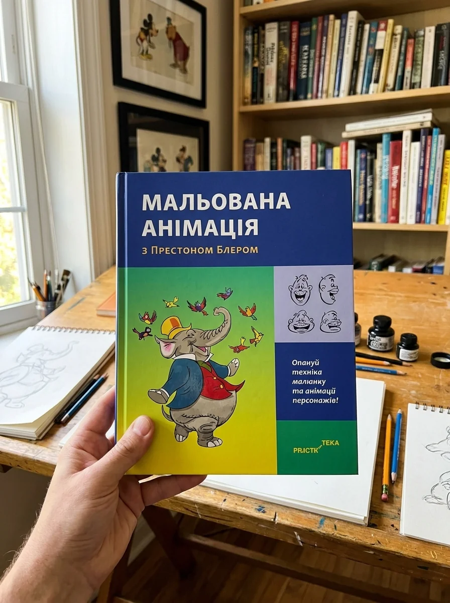 Мальована анімація з Престоном Блером — Комікси та манґи