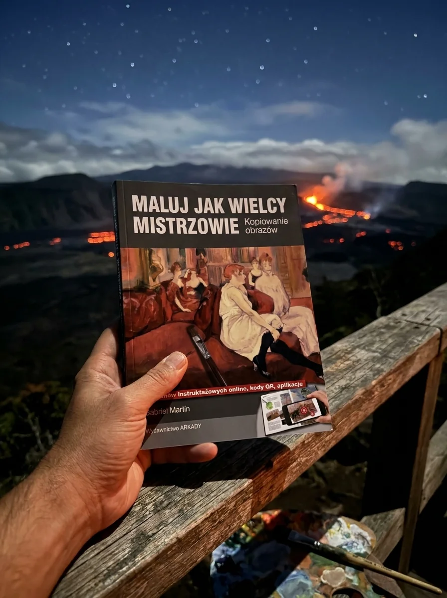 Maluj jak wielcy mistrzowie. Kopiowanie obrazów — Габріель Мартін, обкладинка