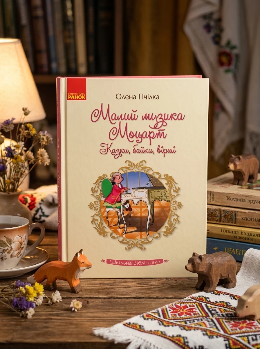 Малий музика Моцарт. Казки, байки, вірші — Дитяча література
