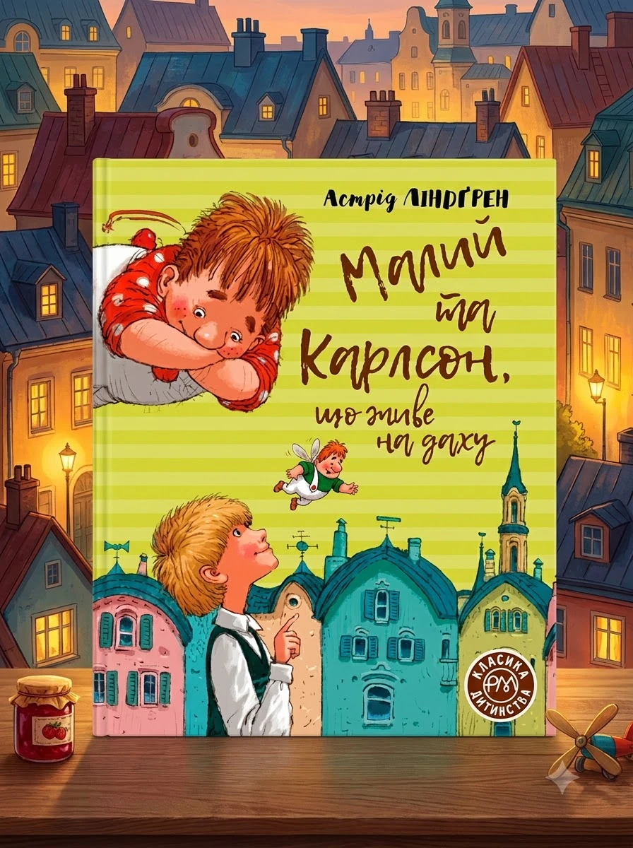 Малий та Карлсон, що живе на даху. Класика дитинства — Дитячі книги