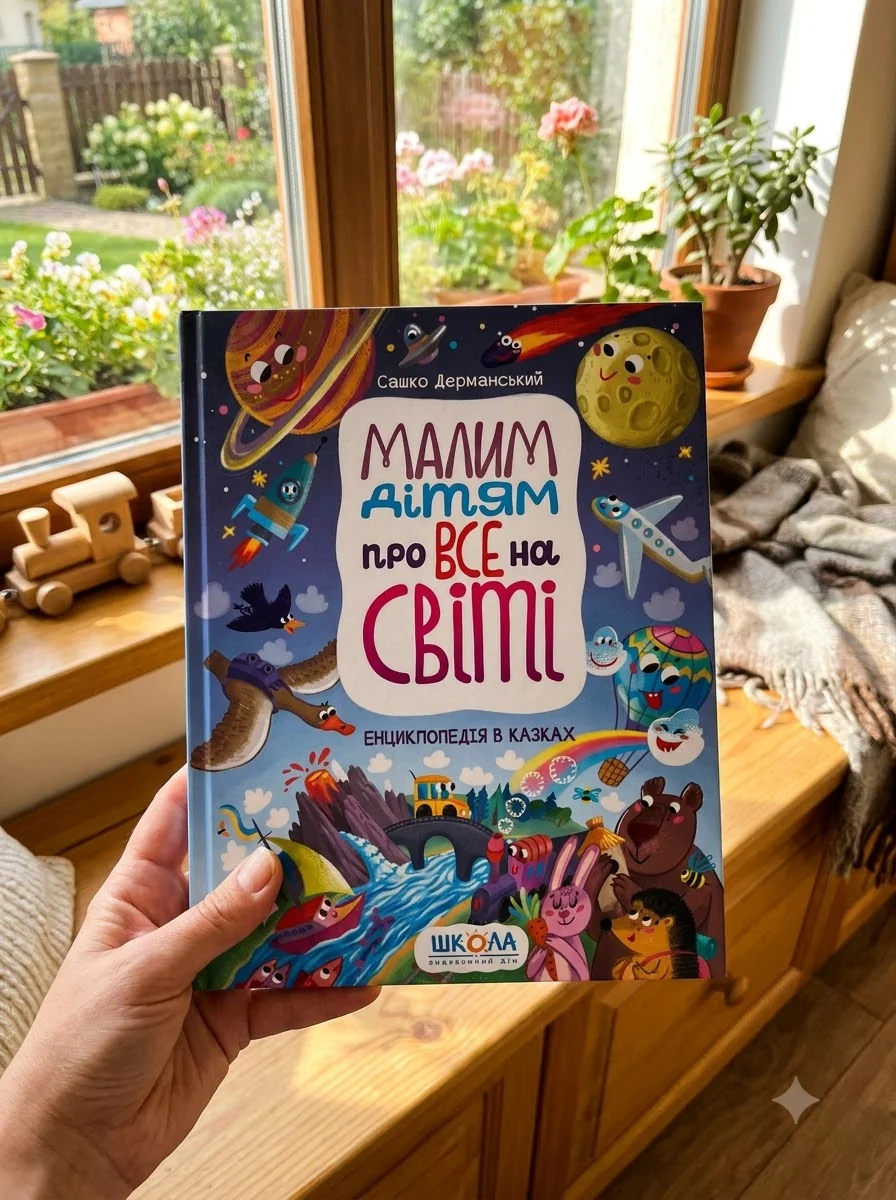 Малим дітям про все на світі. Енциклопедія в казках | купити книгу онлайн