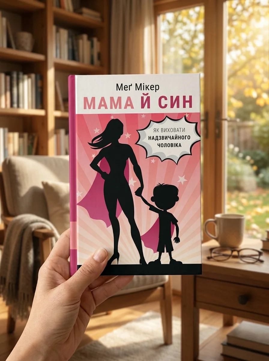 Мама й син. Як виховати надзвичайного чоловіка — Мег Мікер, обкладинка