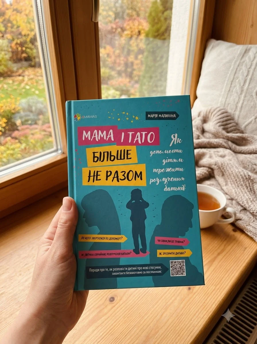 Мама і тато більше не разом. Як допомогти дітям пережити розлучення батькі | купити книгу онлайн