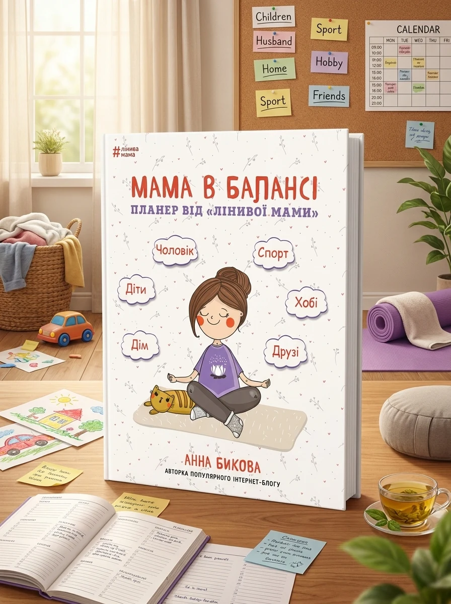 Мама в балансі. Планер від лінивої мами (Дефект 2) — Книги для турботливих батьків