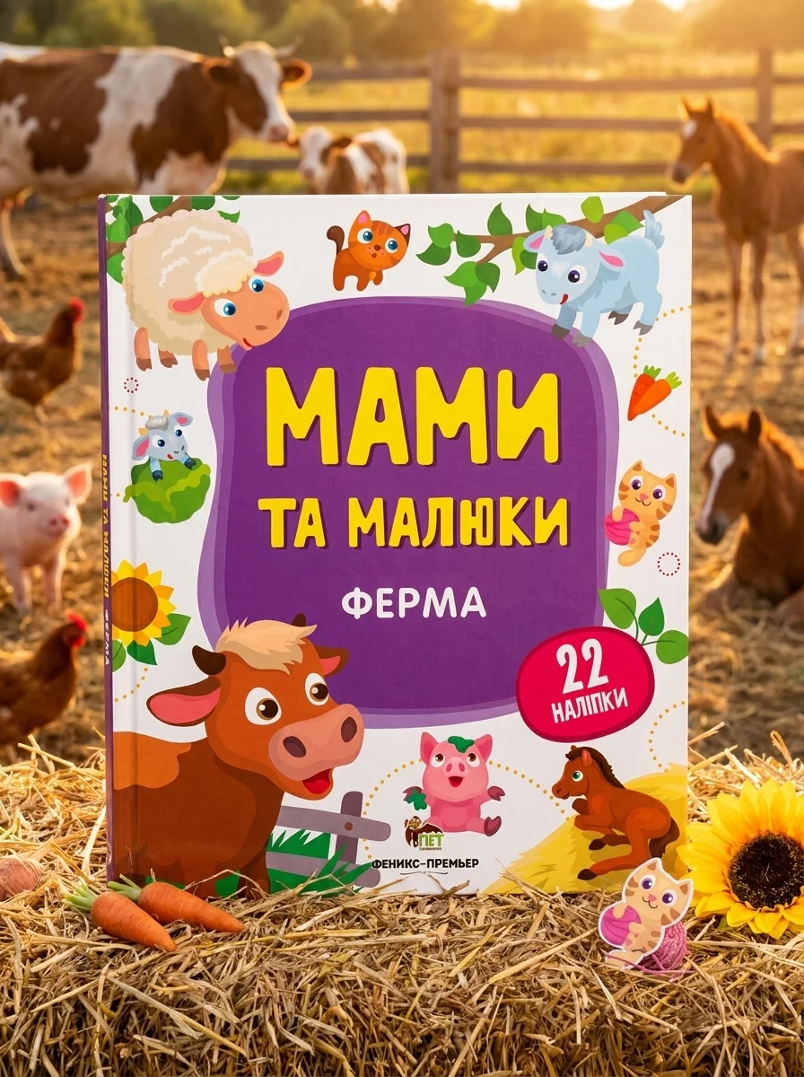 Мами та малюки. Ферма, — Дитяча література