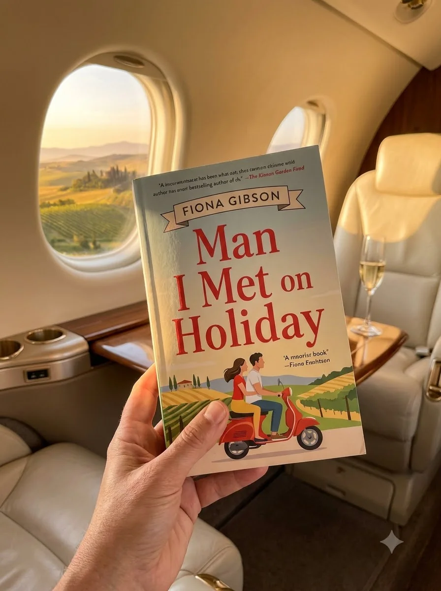 Man I Met on Holiday — Fiona Gibson, обкладинка