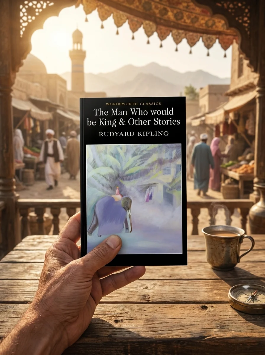Man Who Would Be King & Other Stories — Редьярд Кіплінґ, обкладинка