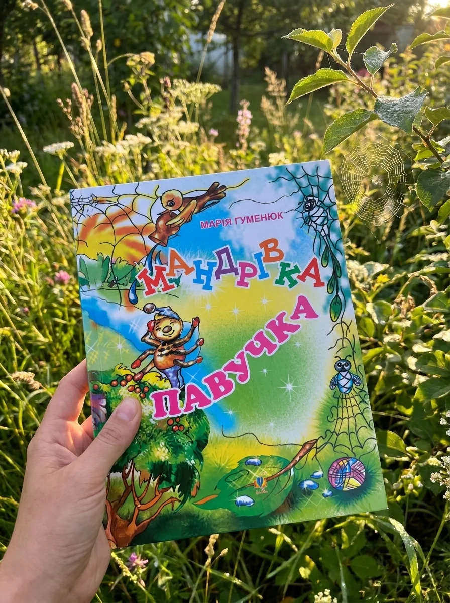 Мандрівка павучка — Дитяча література