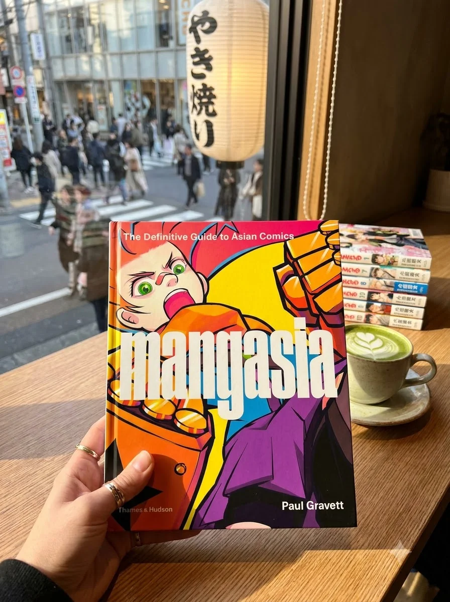 Mangasia — Пол Граветт, обкладинка