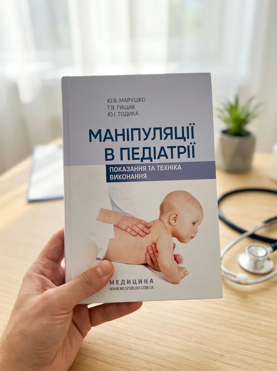 Маніпуляції в педіатрії (показання та техніка виконання): навчальний посібник — Книги