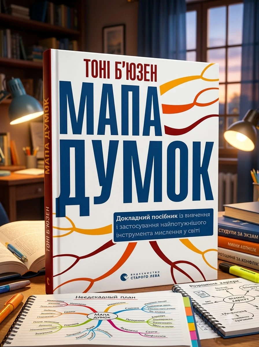 Мапа думок — Книги для особистісного розвитку