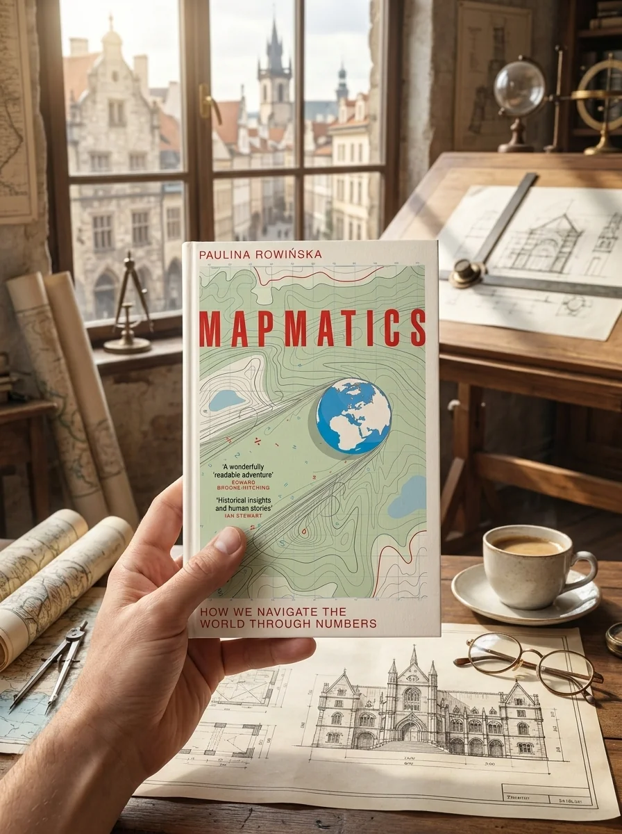 Mapmatics — Paulina Rowinska, обкладинка