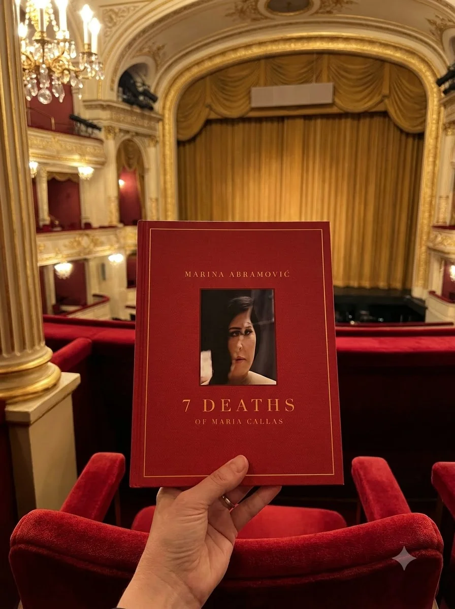Marina Abramovic: 7 Deaths of Maria Callas — Марина Абрамович, обкладинка