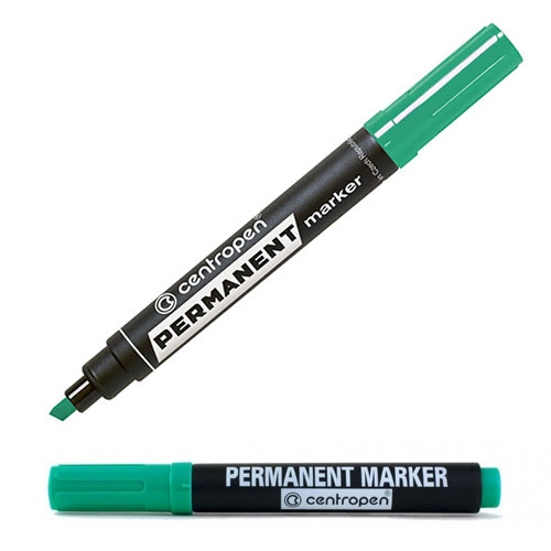 Маркер перманентний 4,6 8576 Centropen зелений