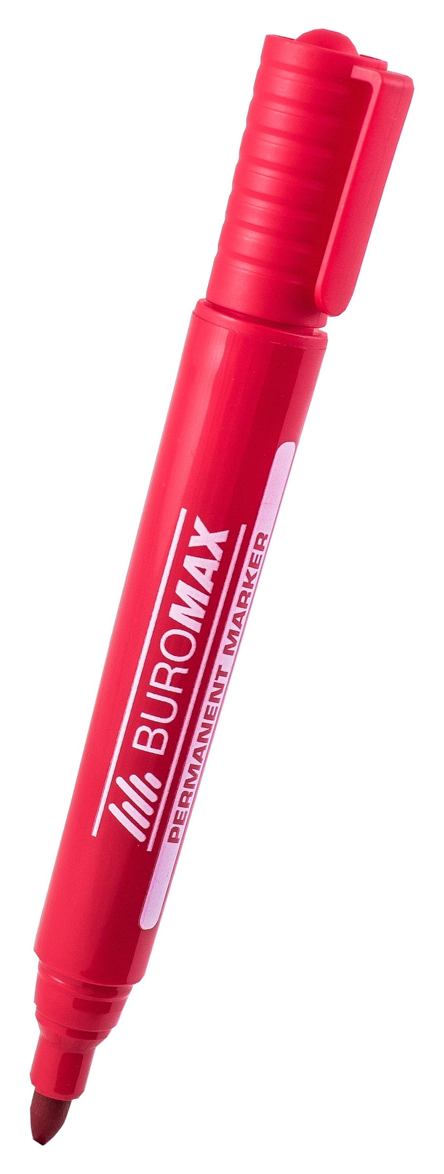 Маркер перманентний 8700 Buromax червоний