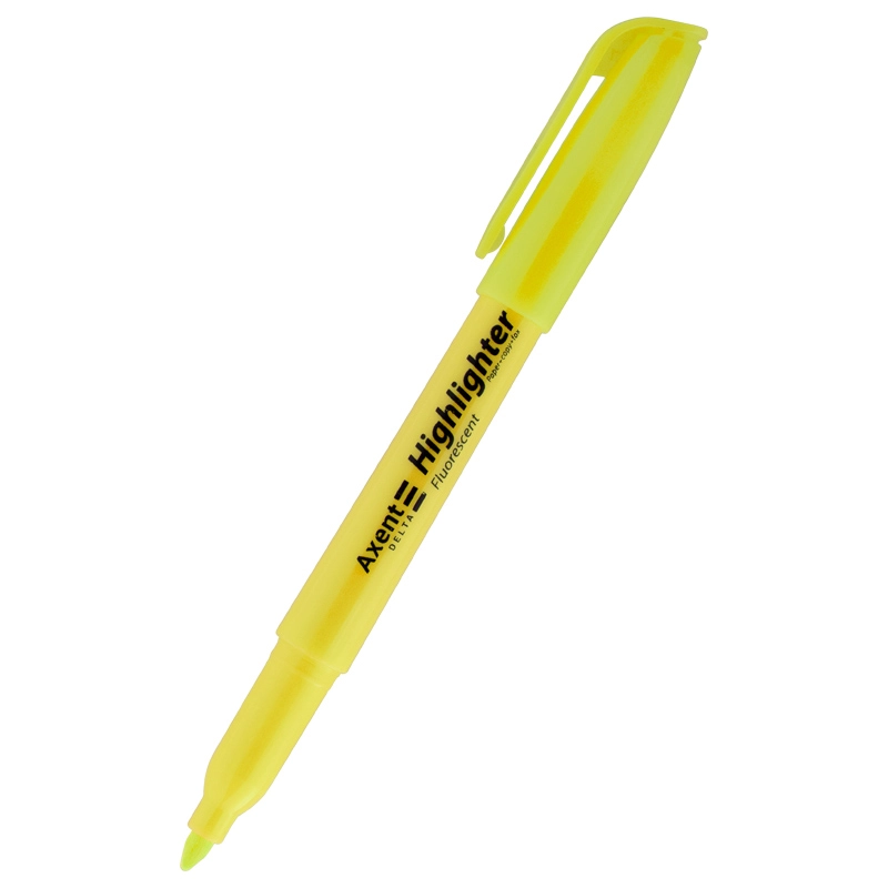 МАРКЕР текстовий Highlighter D2503 жовтий 2-4мм