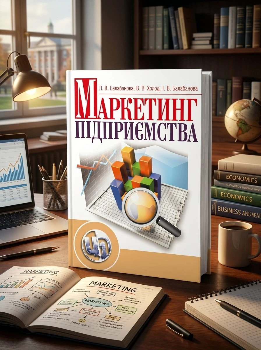 Маркетинг підприємства.Навчальний посібник — Балабанова Л.В., обкладинка