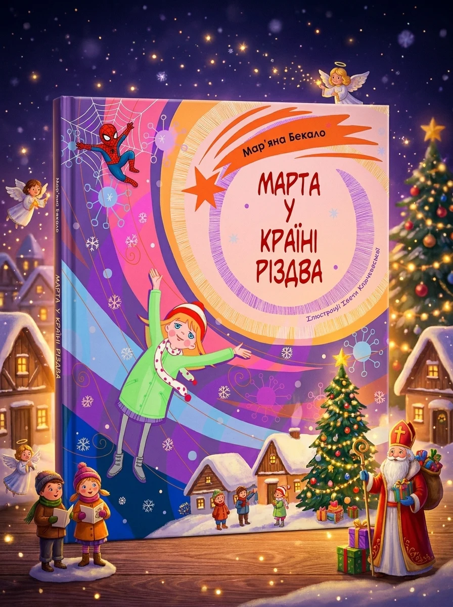 Марта у країні Різдва — Мар'яна Бекало, обкладинка
