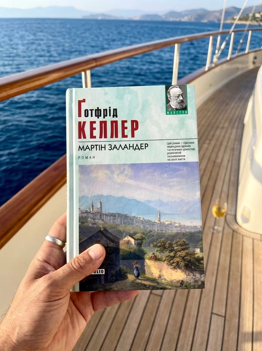 Мартін Заландер — Ґотфрід Келлер, обкладинка