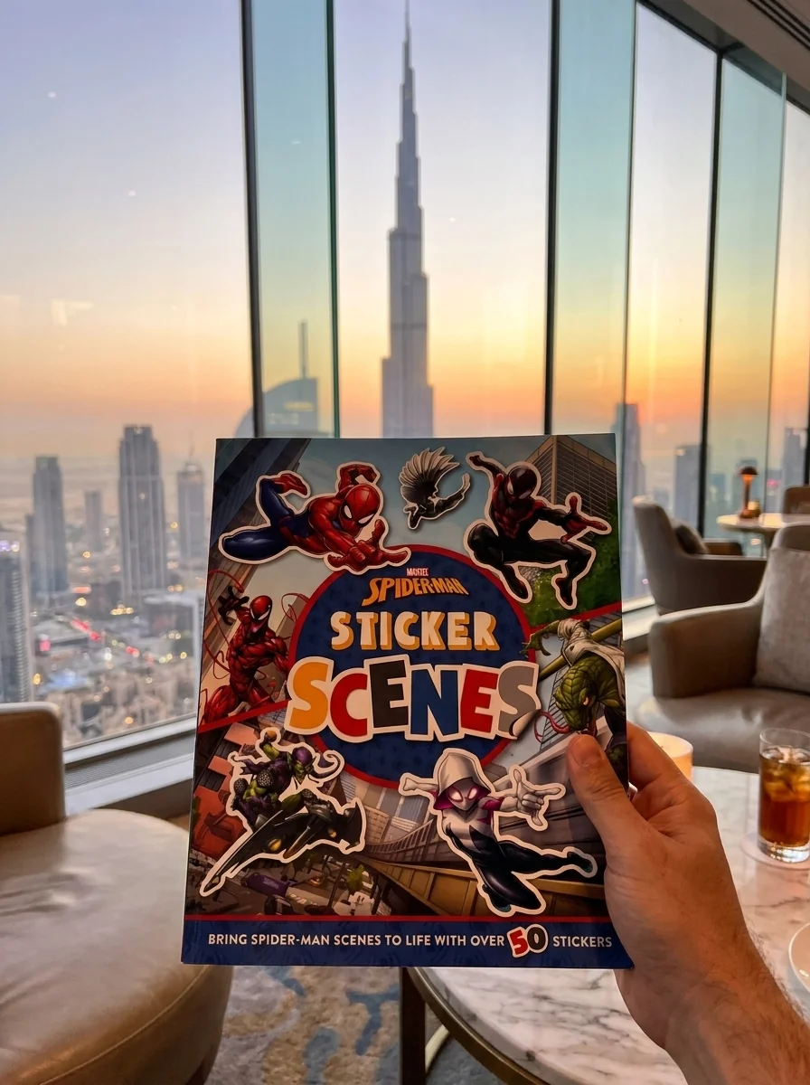 Marvel Spider-Man: Sticker Scenes — Дитяча література