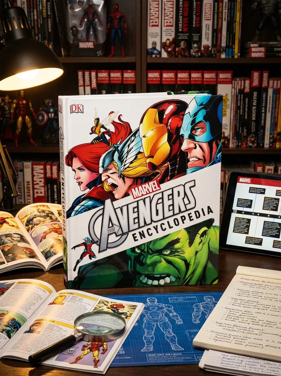 Marvel the Avengers Encyclopedia — Комікси та манґи