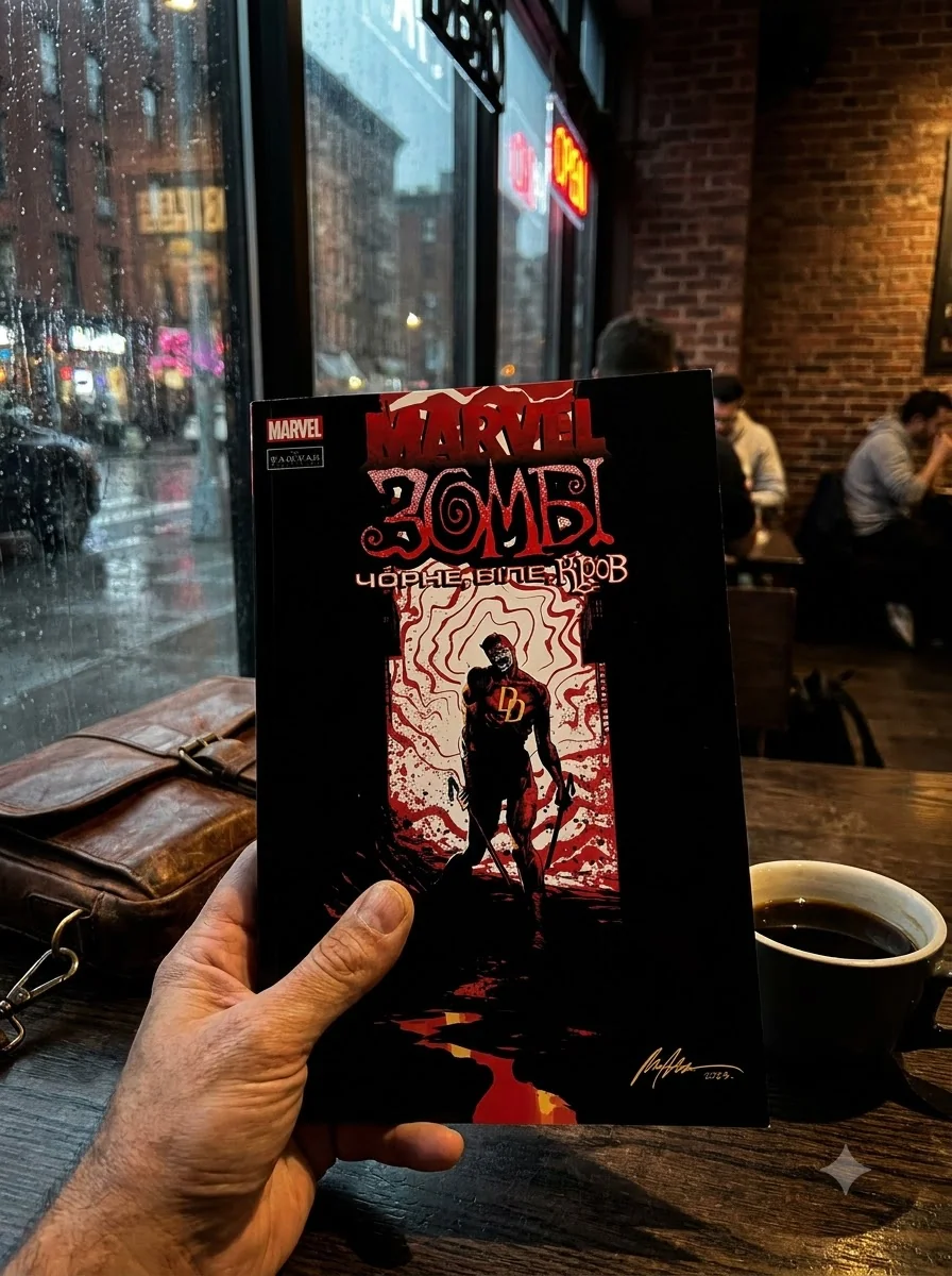 Marvel Зомбі. Чорне, Біле, Кров. Випуск 1 (обкладинка D) — Marvel