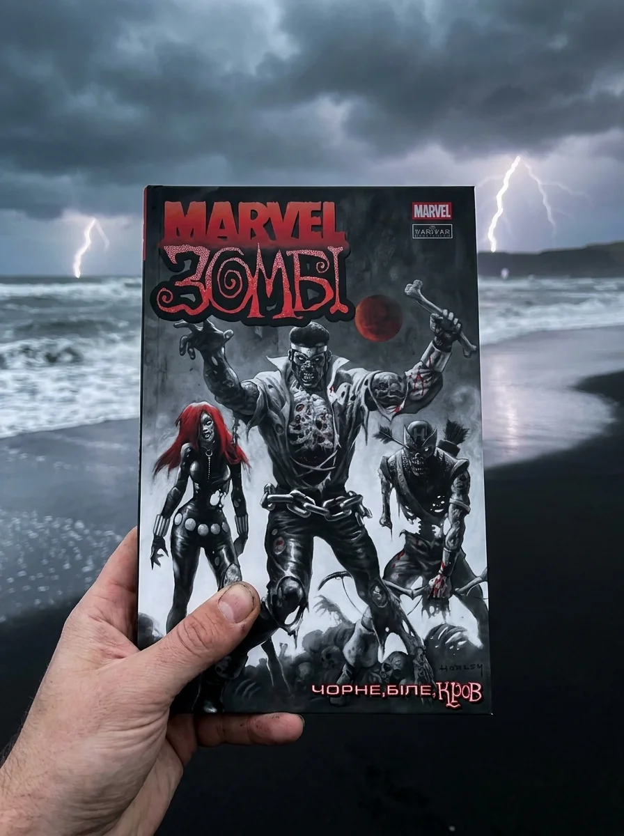 Marvel Зомбі. Чорне, Біле, Кров. Випуск 3/1 — Ешлі Аллен, обкладинка