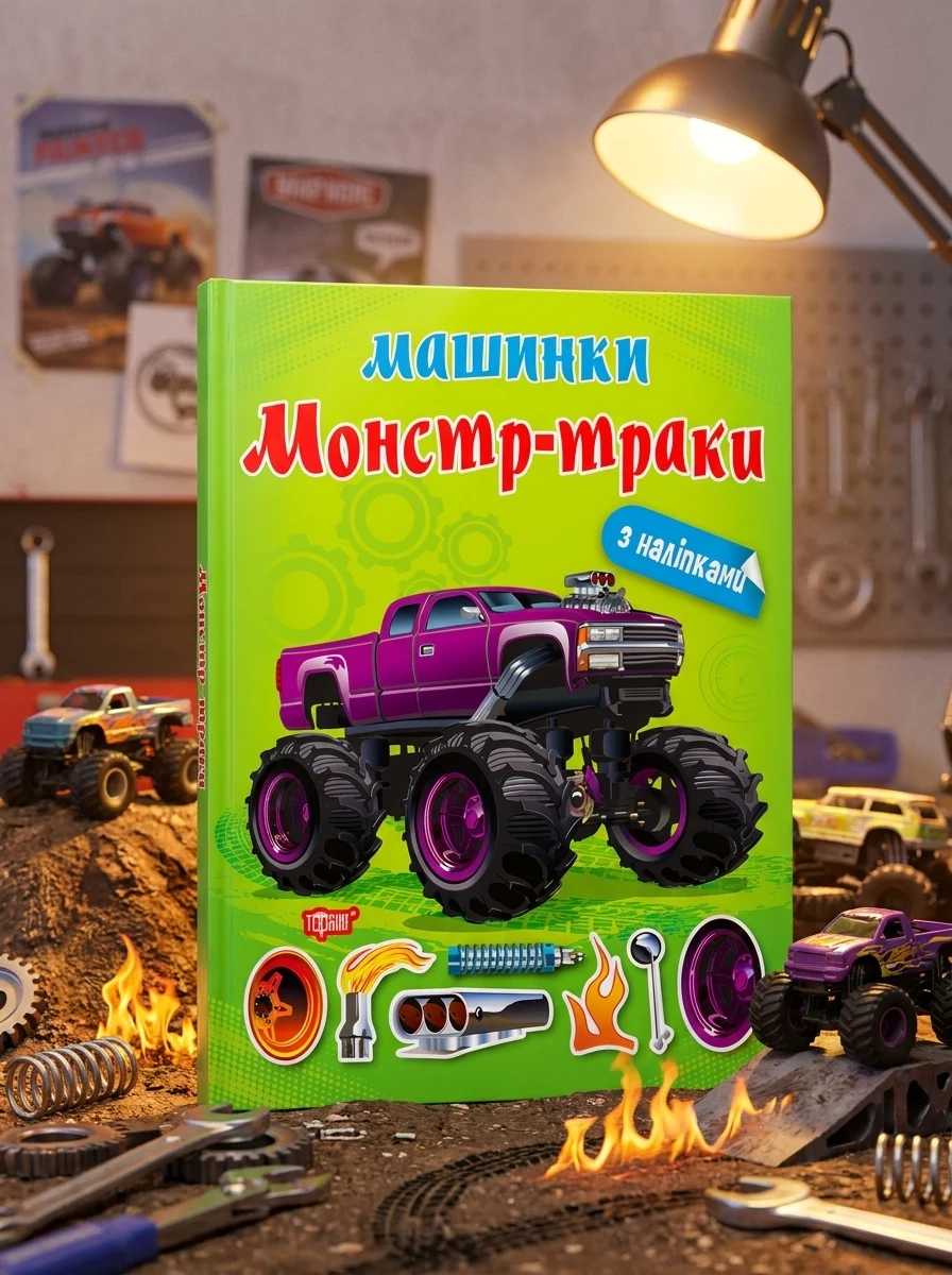 Машинки. Монстр-траки — Дитяча література