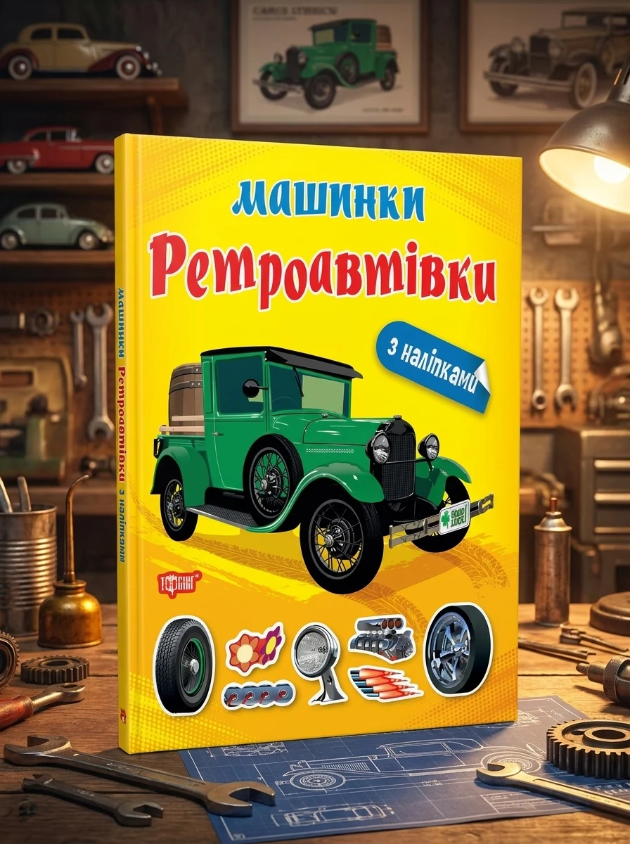 Машинки. Ретроавтівки — Комікси та манґи
