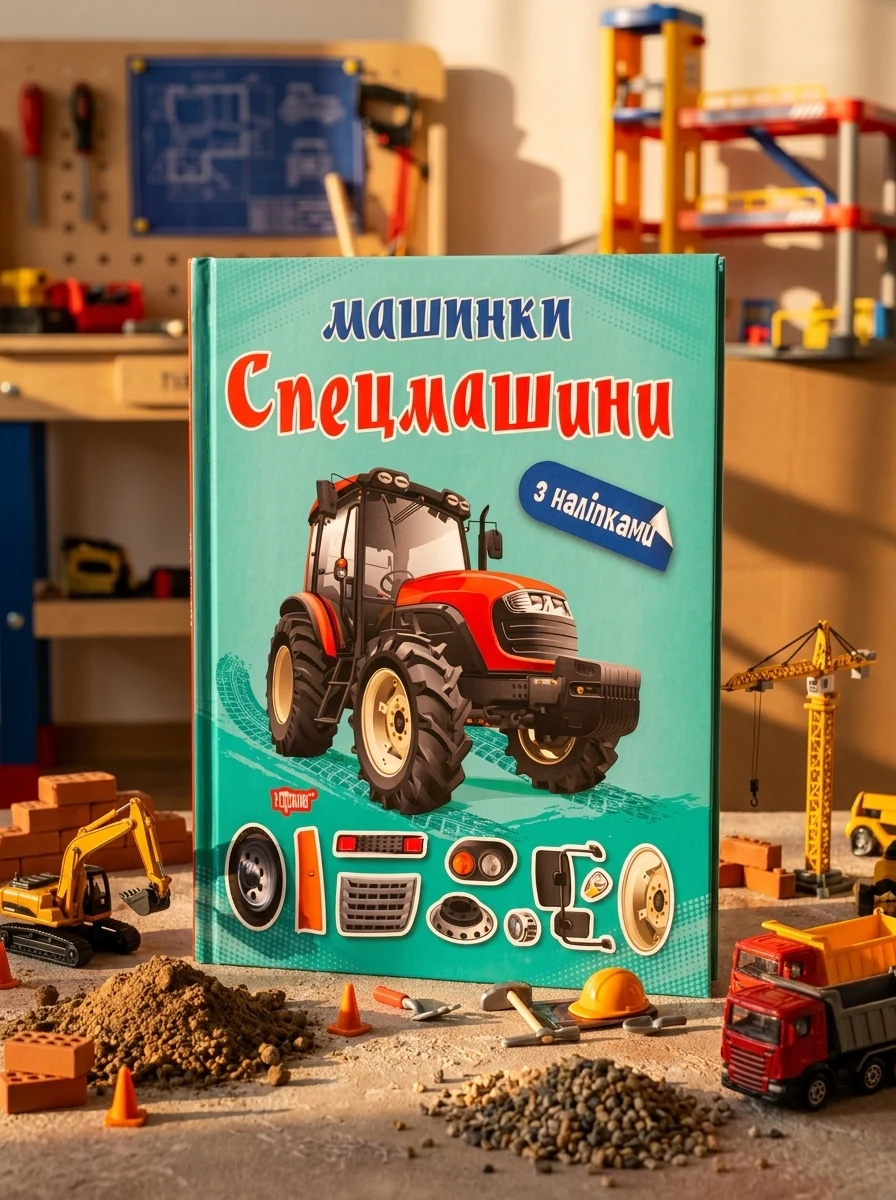 Машинки. Спецмашини — Дитяча література