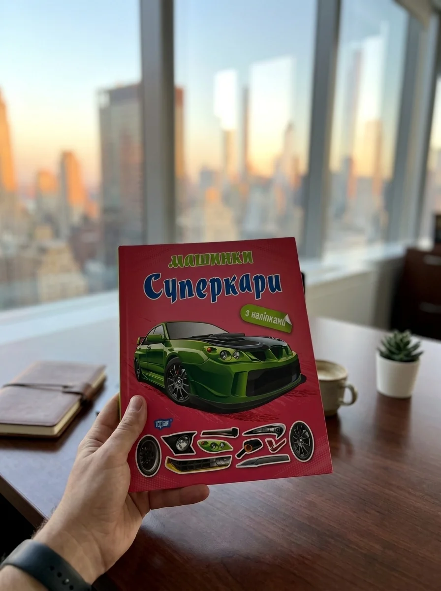 Машинки. Суперкари — Олександра Шипарьова, обкладинка