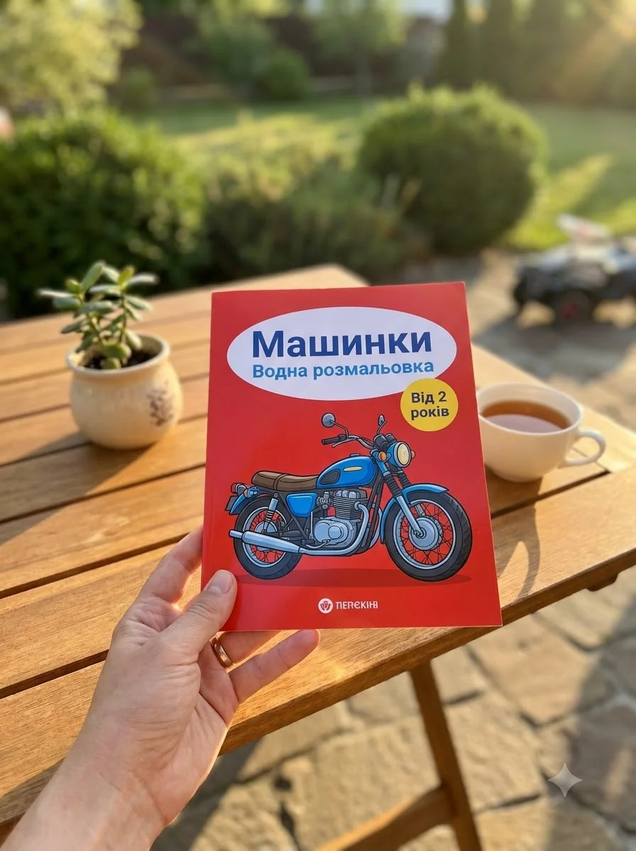 Водна розмальовка. Машинки — фото 2