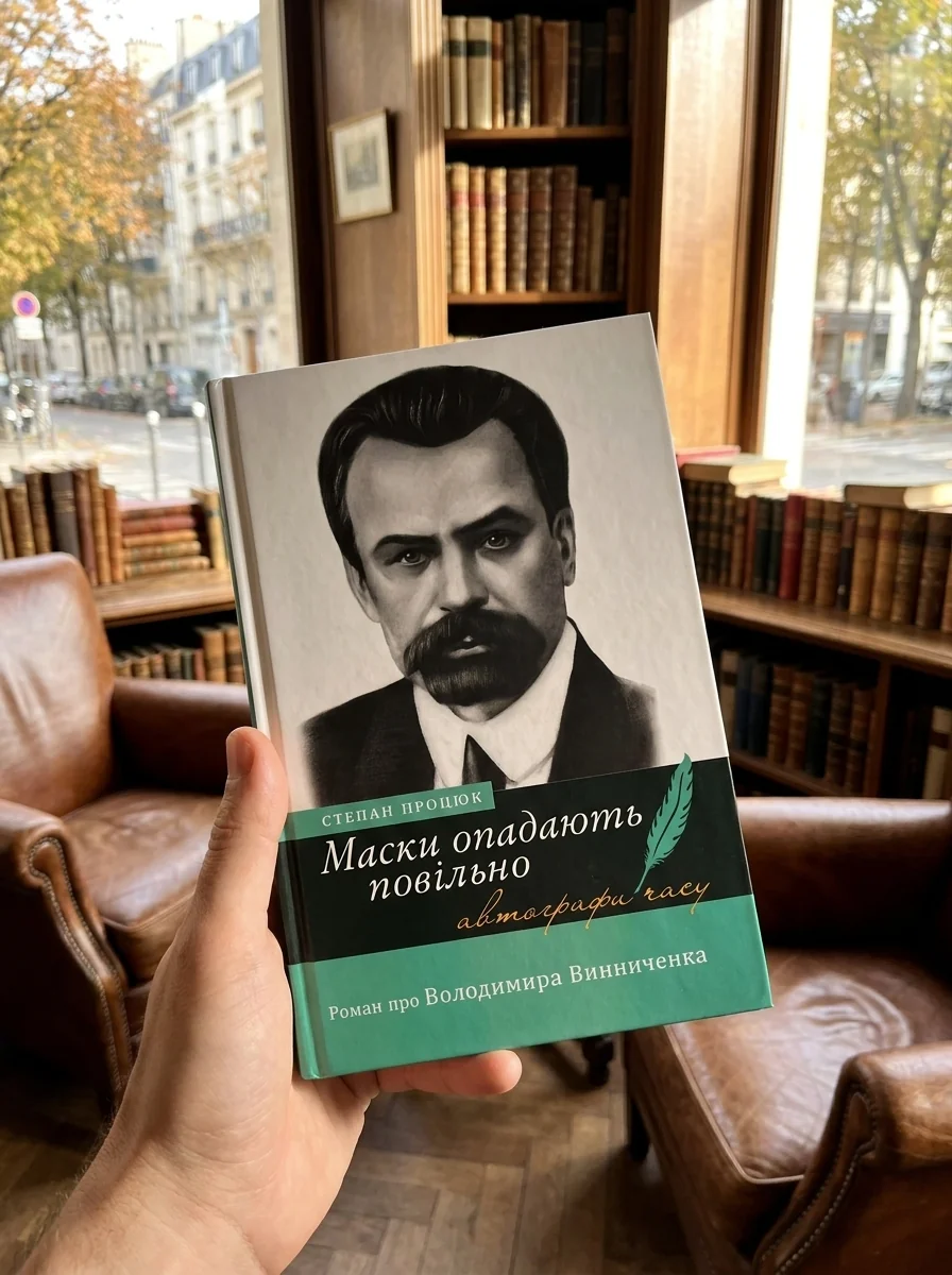 Маски опадають повільно. Роман про Володимира Винниченка — фото 2